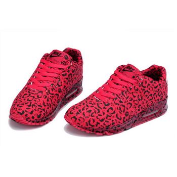 Nike Air Max 90 Mens Leopard Red Online Store